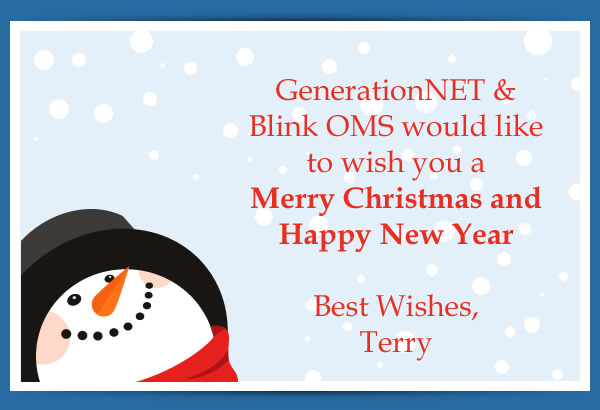 Happy Christmas From GenerationNET - Please download images in order to see this xmas card